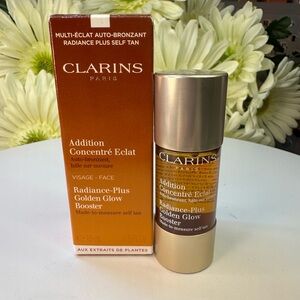 Clarins radiance plus Golden Glow booster NWT .5 fl oz